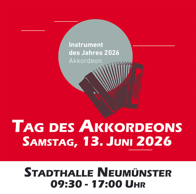 Plakat zum Tag des Akkordeons